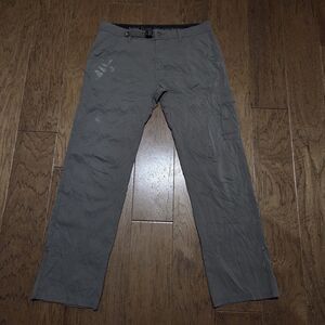 prAna Pants Mens 36x34 Zion Stretch Cargo Roll Up Belted Hiking